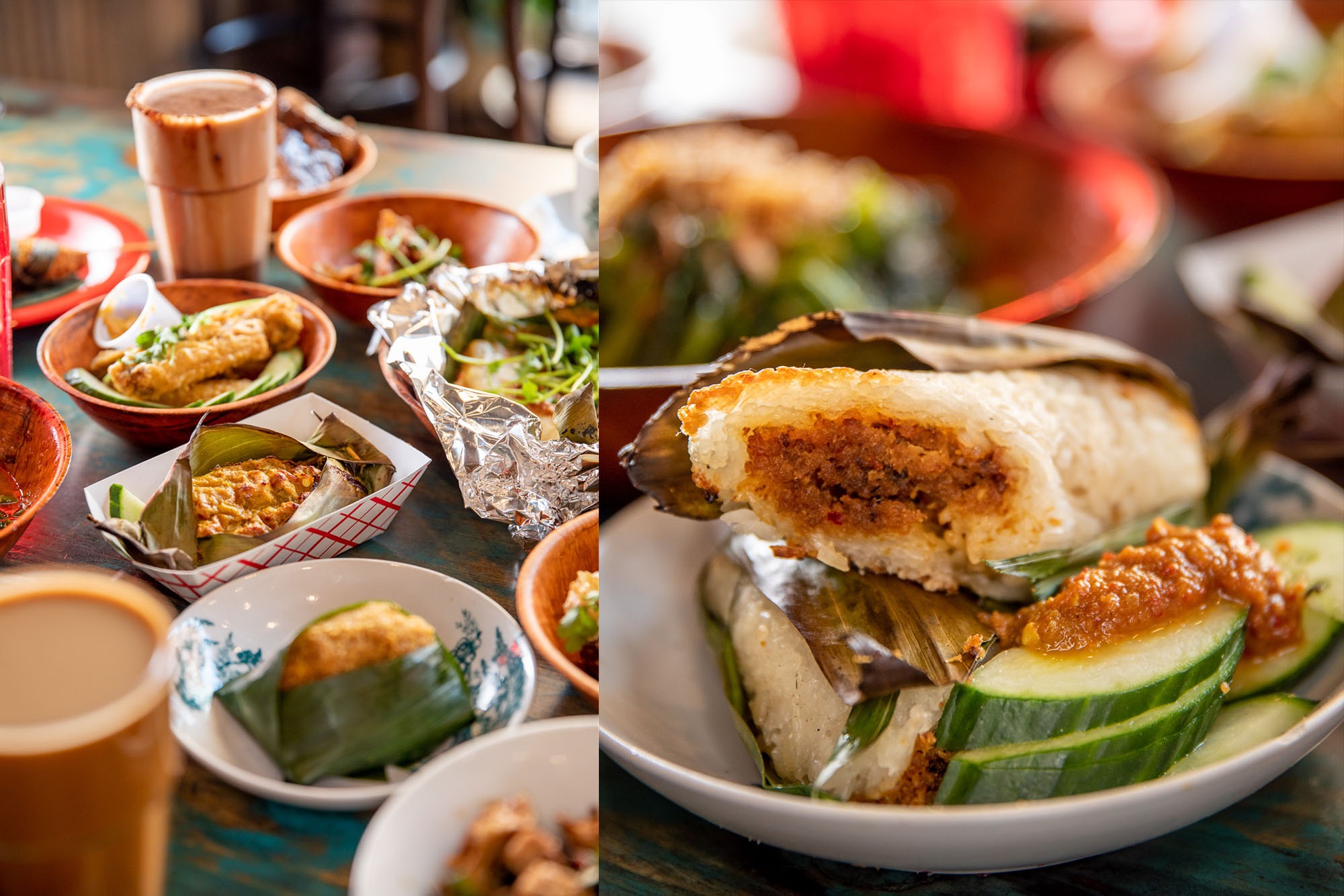 Nyonya cuisine from the restaurant Kopitam in the Lower East Side.