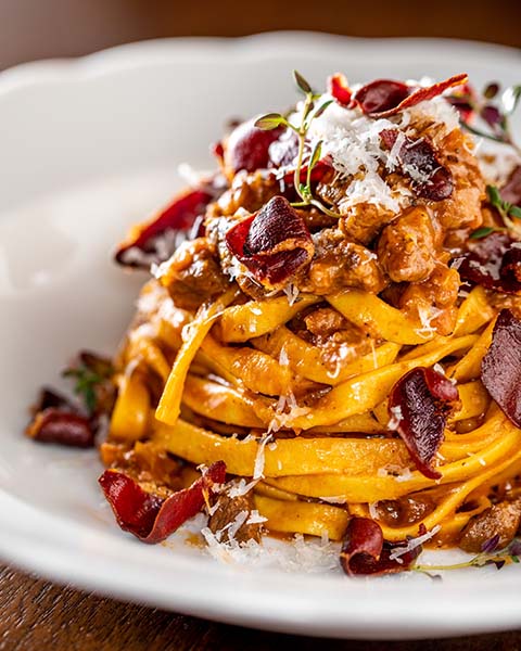 Sexy pasta closeup