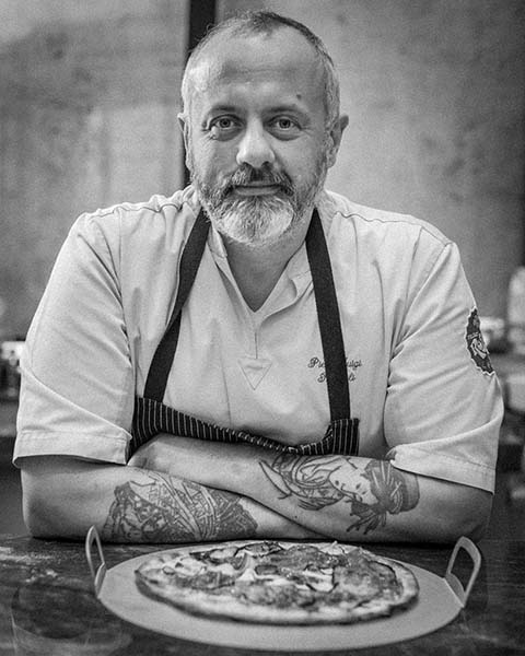 Master chef posing for a portrait