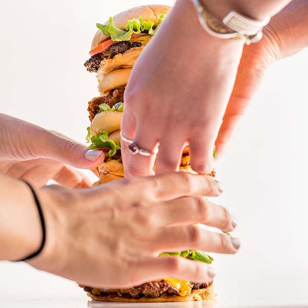 Shake Shack photoshoot in Madison Square park